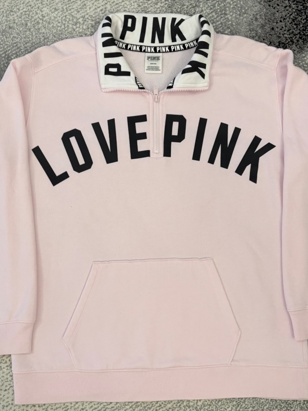 VS PINK 1/4 Zip Sweatshirt